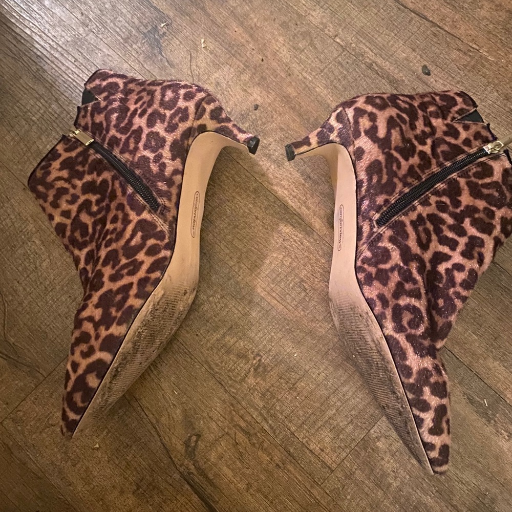 Leopard Print Booties - Picture 3 of 4